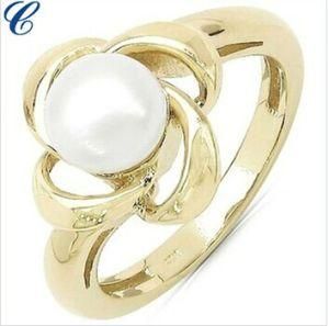 2015 Latest Fashion Pearl Ring Designs for Women or Girls