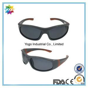 Outdoor Polarized Black Cartoon Pattern Light Weight Child Sunglasses