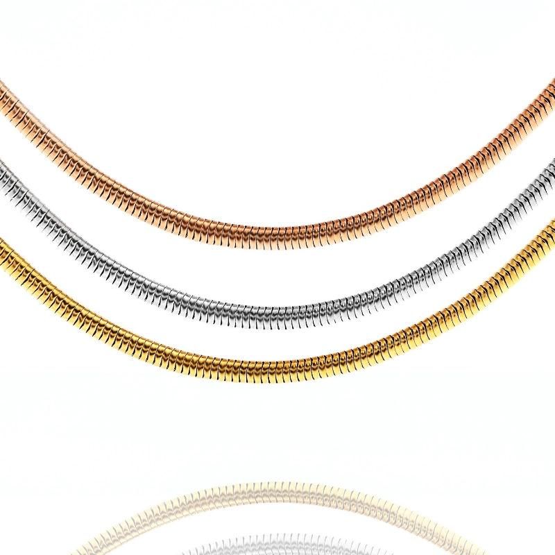 Hot Selling Fashion Street Wear Layered Necklace Gold Layering Paperclip Chain Choker for Women Stainless Steel Jewelry