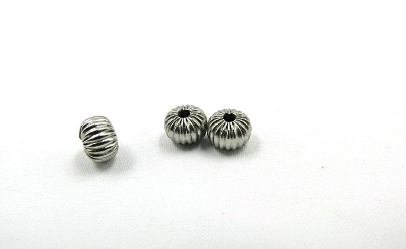 Metal Pumpkin Bead for Jewellery