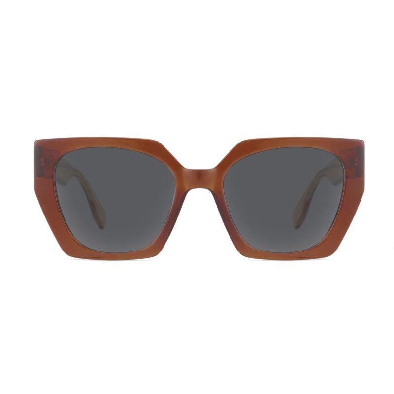 New Arriving Outdoor Square Customized Logo Sun Glasses Injection Acetate Sunglasses for Unisex