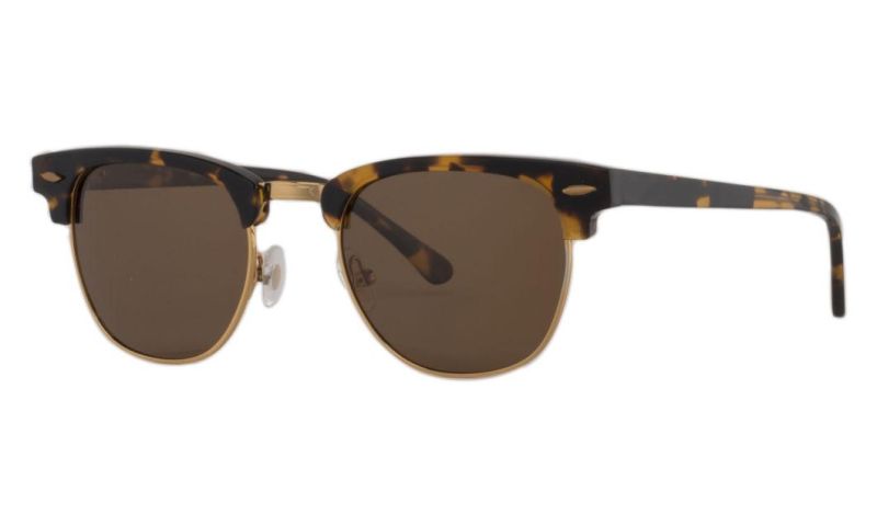 Fashion Designed Metal Half Frame Sunglasses