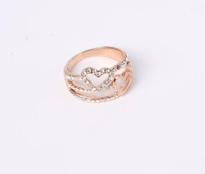 Wholesale Fashion Jewelry Ring in Heart Shape Design
