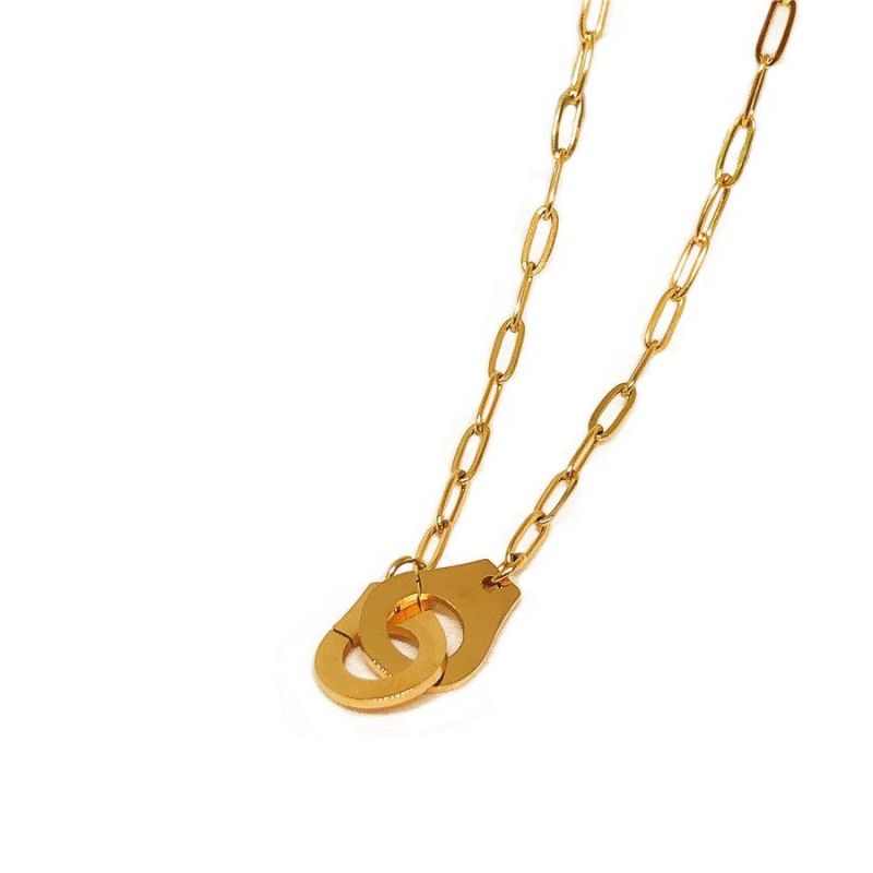 Manufacturer Custom Non Tarnish Necklace High Quality Women 14K 18K Gold Jewelry Cheap 24 Karat Gold Fashion jewellery