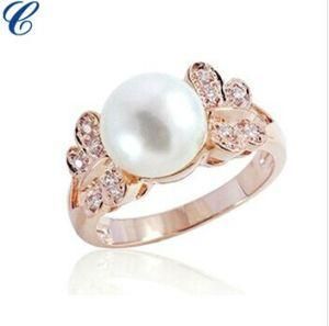 Pearl Stainless Steel Jewelry Ring