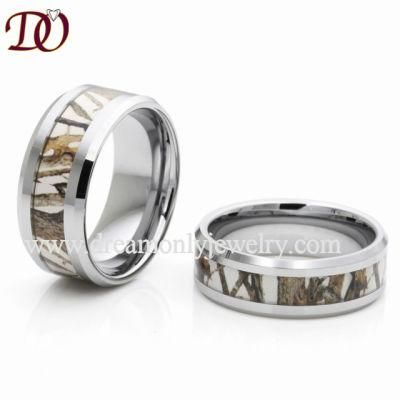 New Tree Camo Ring Tungsten Camo Ring for Men and Women