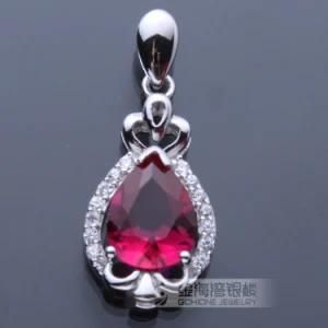 Antique Solid Silver 925 Pendant for Lady Jewelry (BAGP5825)