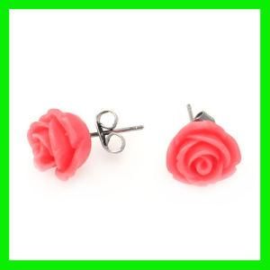 2012 Rose Earring Stud (TPSE434)