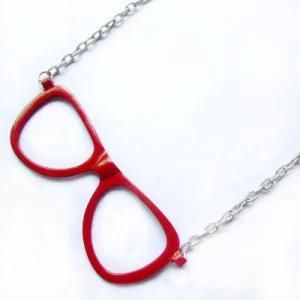 Casting Pendant Necklace, Glasses Necklace (SS10811NA)
