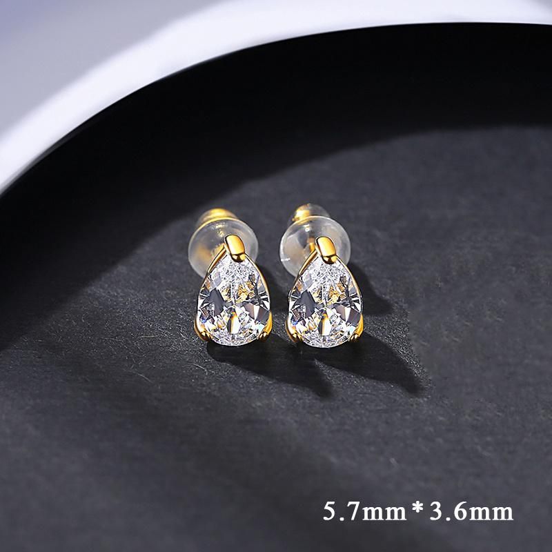 Fashion Silver Alloy Earrings with Pearl Crystal for Women