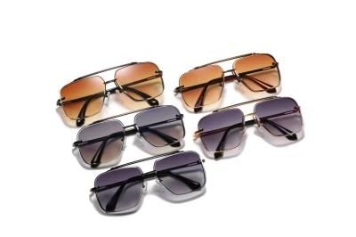 2020 No MOQ Classic Unisex Metal Fashion Sunglasses