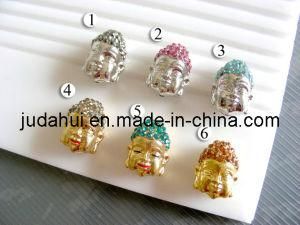 New Arrival!! Fashion Gold Plated-High Quality Cyrstal Rhinestones Buddha Bead Connector Jewelry Pendant Finding