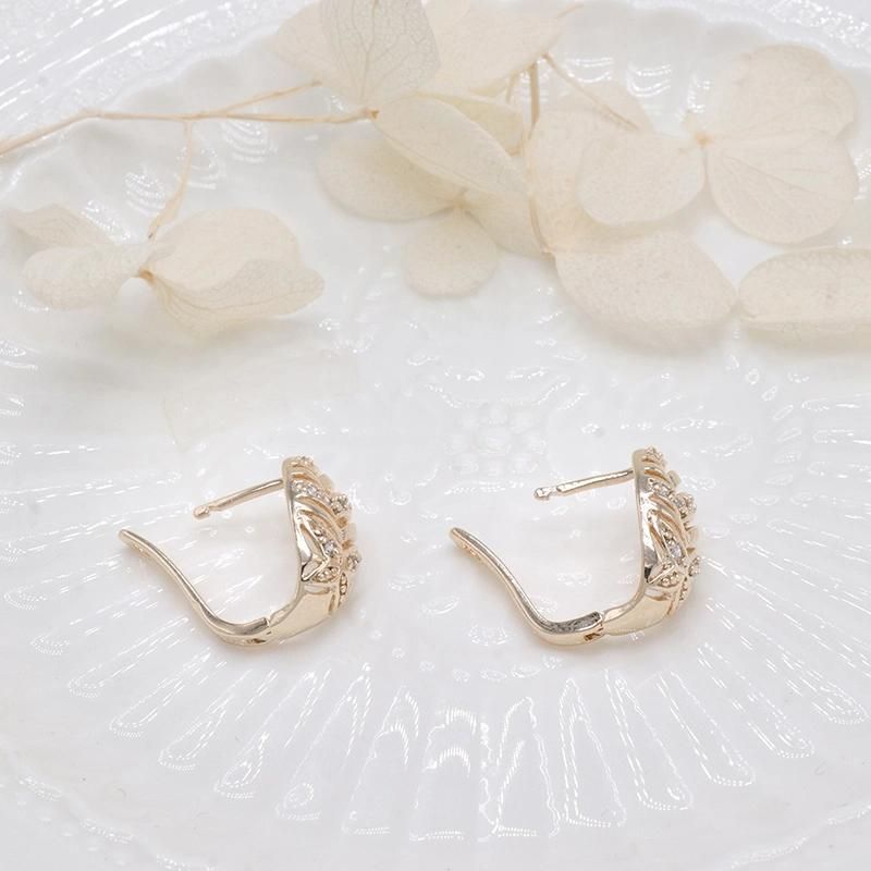 Cheap 14K Gold Ladies Fashion Earrings Jewelry
