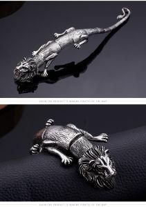 Fashion New Design Jewelry Lion Chain Stainless Steel Men Bracelet
