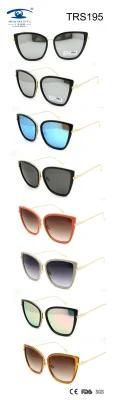 Italy Design Hot Sale Fashion Frame Tr90 Sunglasses (TRS195)