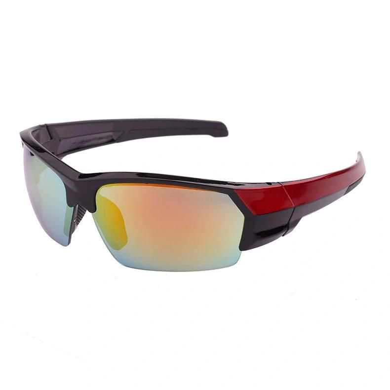 2019 One Piece Mirror Lens Sports Sunglasses