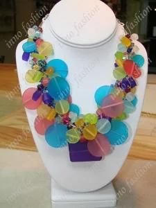 Fashion Resin Necklace (INNO-N-0107-4)