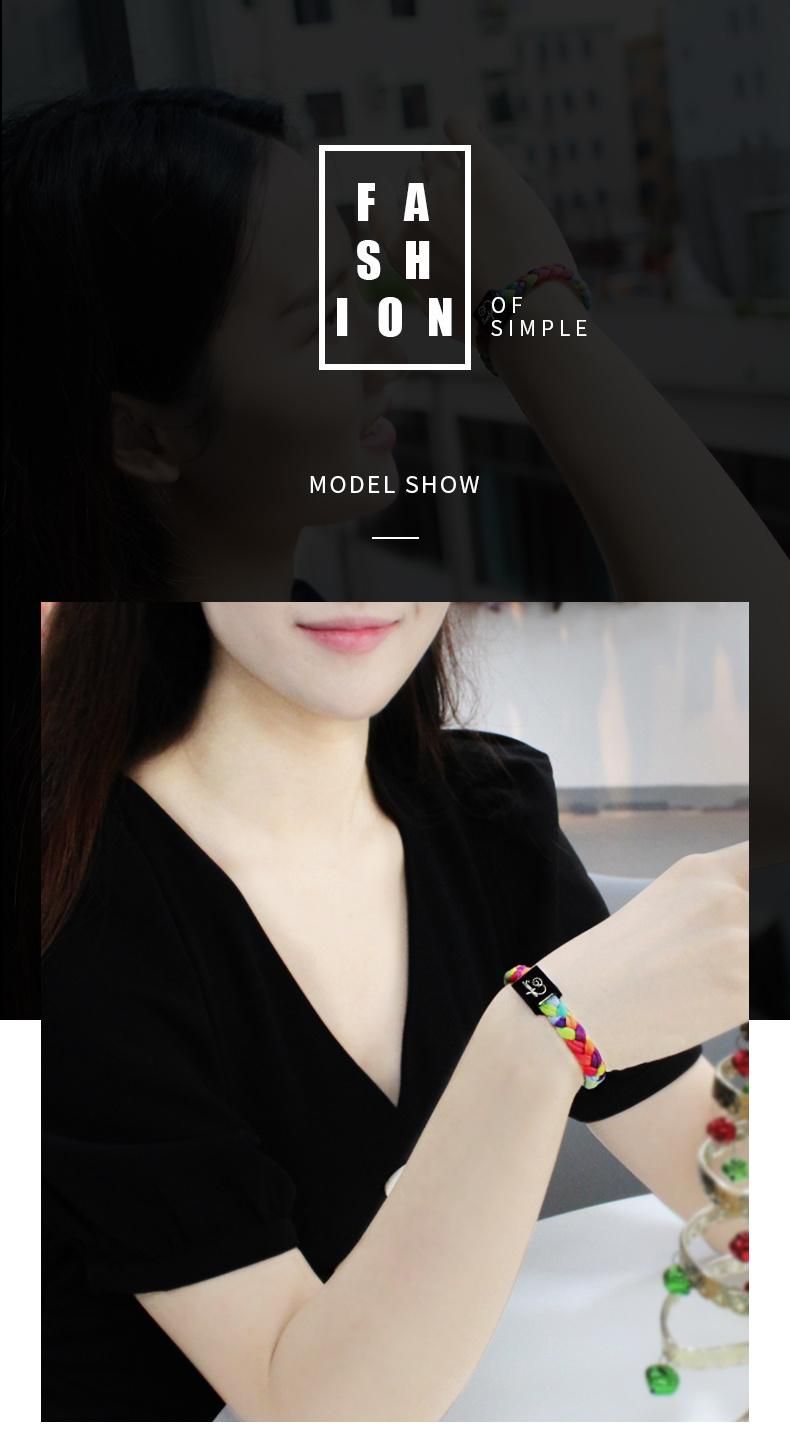 Hot on Amazon Customizable Colorful Hand Woven Bracelet