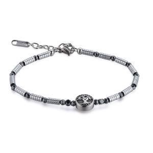 Unique Design Stainless Steel Accessory Bead Adjuestable Baracelet for Women