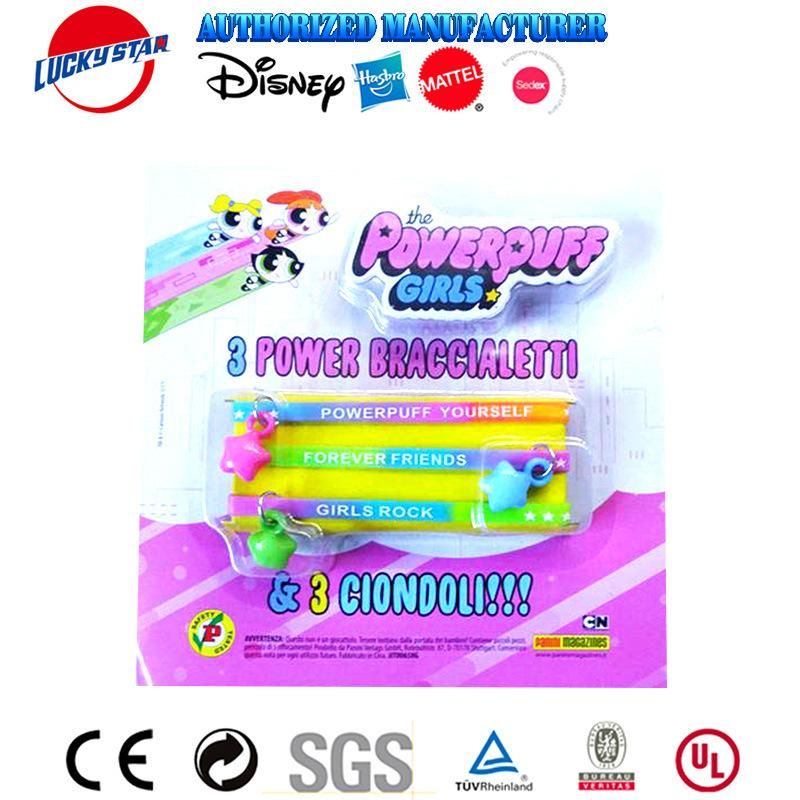 Italy Rainbow Silicone Rubber Bracelets for Promotion