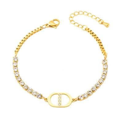 Manufacturer&prime; S High-Quality Fashion Jewelry Customized Waterproof and Fadeless 14K 18K Gold Bracelet Jewelry Wholesale
