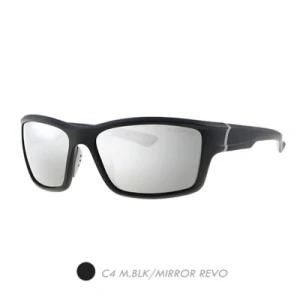PC Polarized Sports Sunglasses, Fashion Plastic Square Frame Sp8010-04