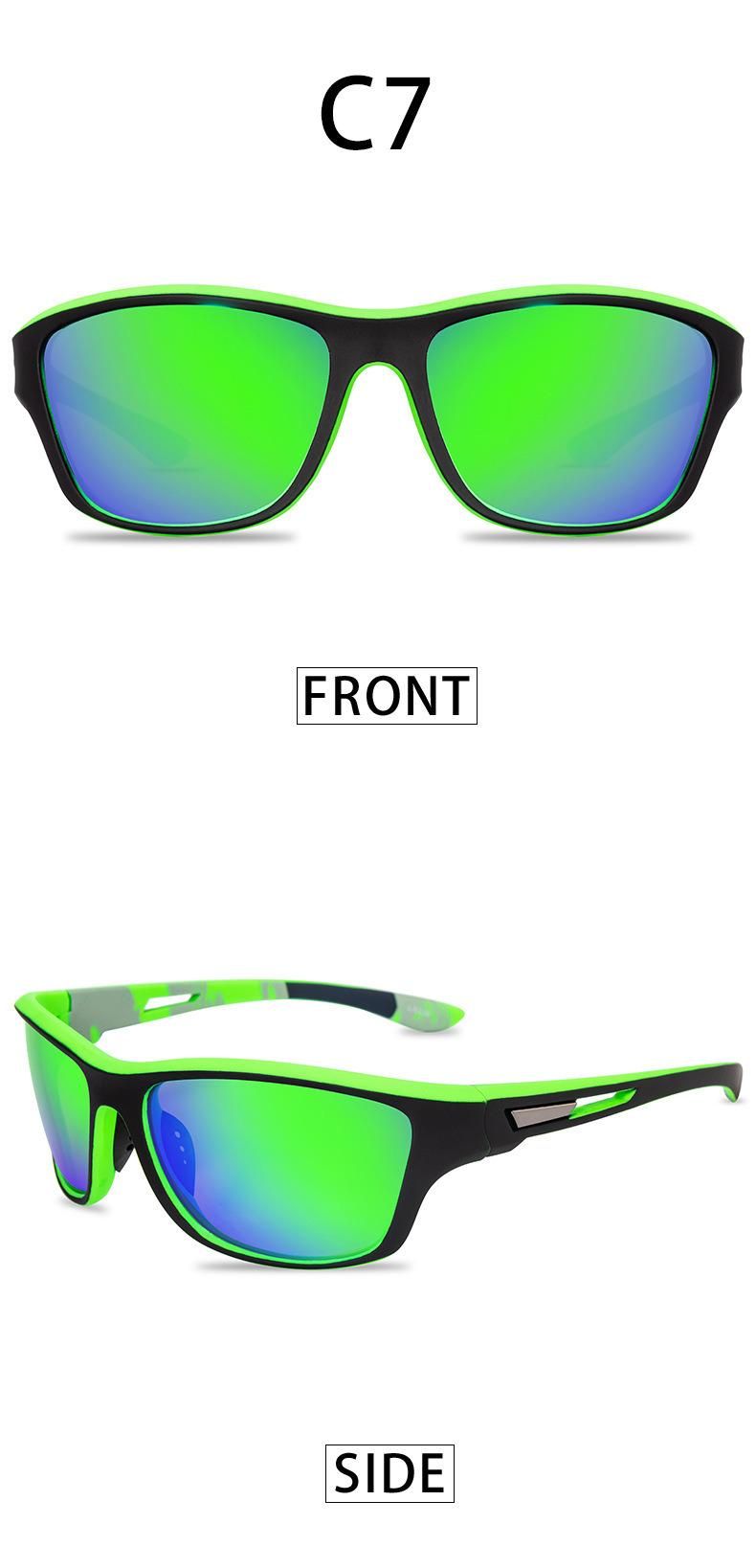 2021 Fashion Custom Cycling Sport Outdoor UV400 Protection Polarized Sunglasses for Men