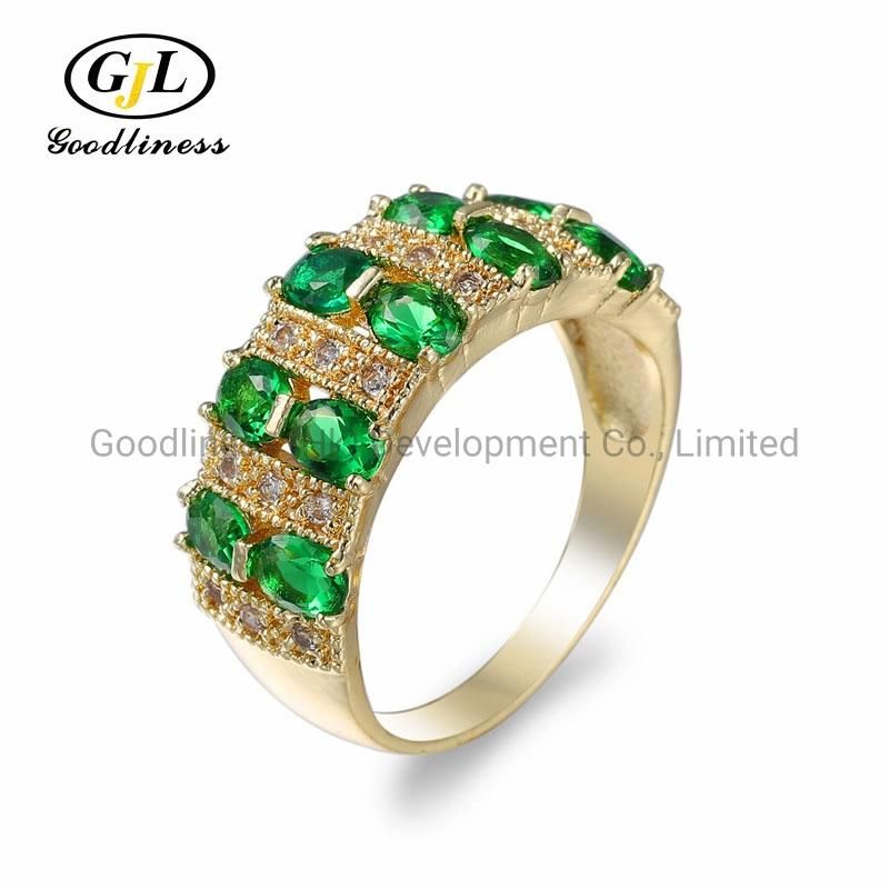 2021 Luxury Solid Gold Full Iced out Moissanite Diamond Rings