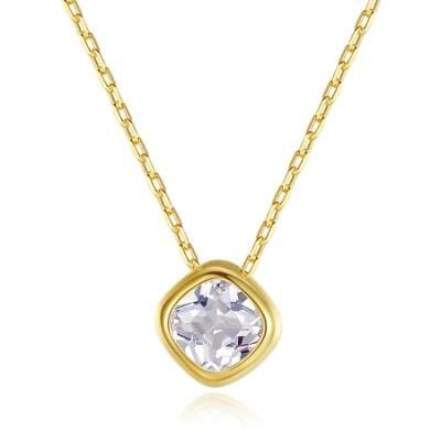 3A Cubic Zircon Silver Jewelry S925 Planet Necklace