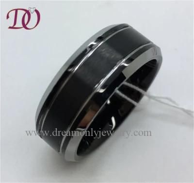 Wholesale Top Quality 8mm Tungsten Ring Mens Tungsten Carbide Ring