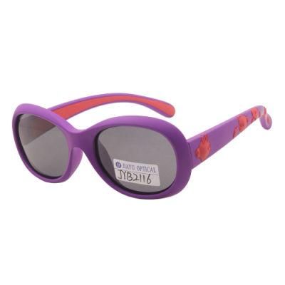 Flexible Rubber UV400 Silicone Tpee Sport Boy Children Kids Sunglasses