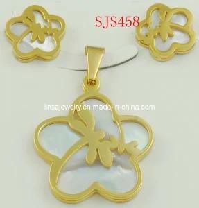 Dragonfly &amp; Shell Designs Gold Stainless Steel Jewelry Sets
