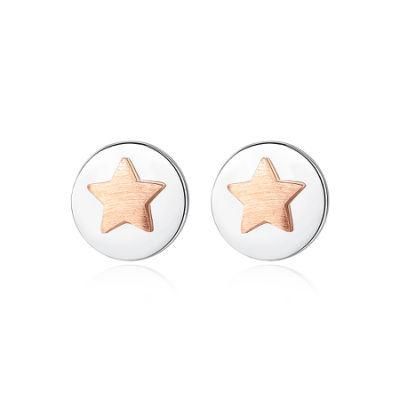 Factory Fashion Jewelry Earrings Five-Pointed Star Ear Stud