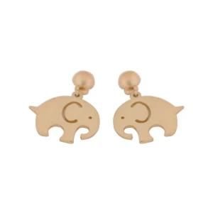 Hot Sale Fashion Jewelry Cute Animal Elephant Stud Earrings for Women