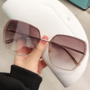 New Fashion Metal Frame Women Shades Sunglasses Wholesale UV400