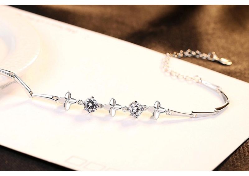 Girls Statement Unique Jewelry Versatile Zircon Bracelet
