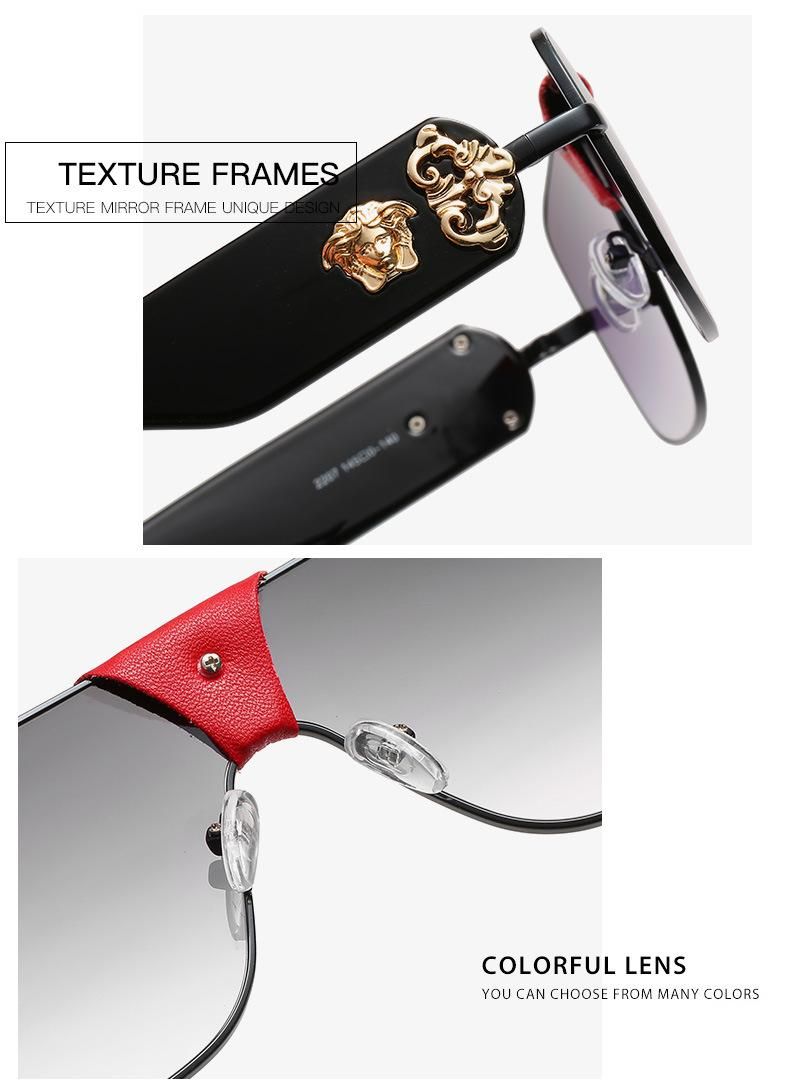 Beauty Brand Ready No MOQ Metal Sun Glasses
