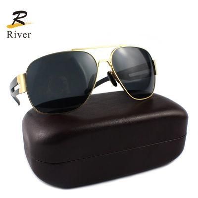 Creative Design Double Beam Design Stock Polarized Men Sunglasses