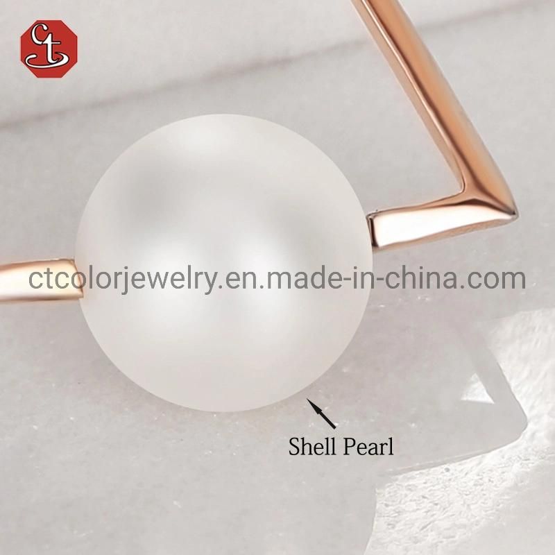 Fashion 925 silver Earring Hot sale trangle temperament Earrings for gift