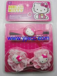 Hello Kitty Hair Accessories Set in Blister Packing (YJHK01359)