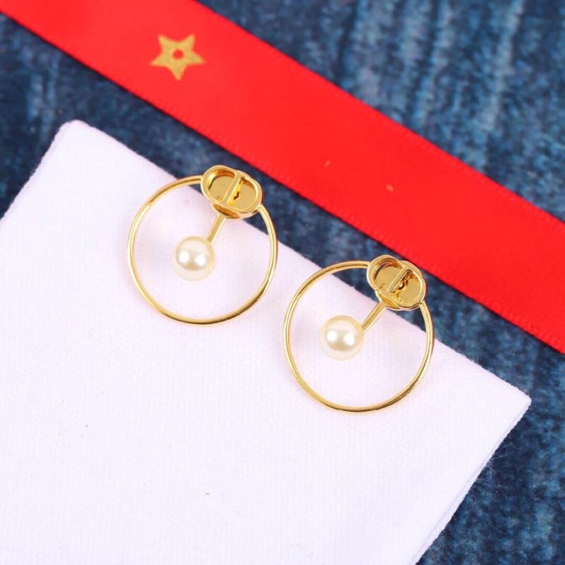 Digital Pendant Earrings Luxury Artificial Diamond Earrings Fashion Earrings