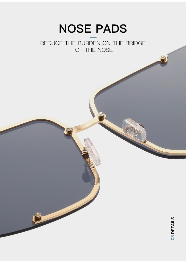 Colorful Color-Changing Metal Frame Sunglasses Beach Street Shot Travel Glasses