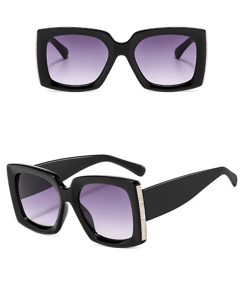 2020 Lady New-Fashion UV400 Square Oversize Sunglasses