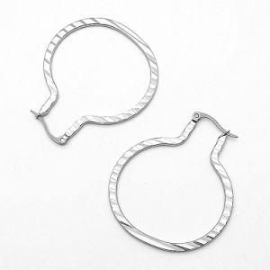 Yongjing Jewelry Stainless Steel Fashion Hoop Earrings (YJ-E0061)