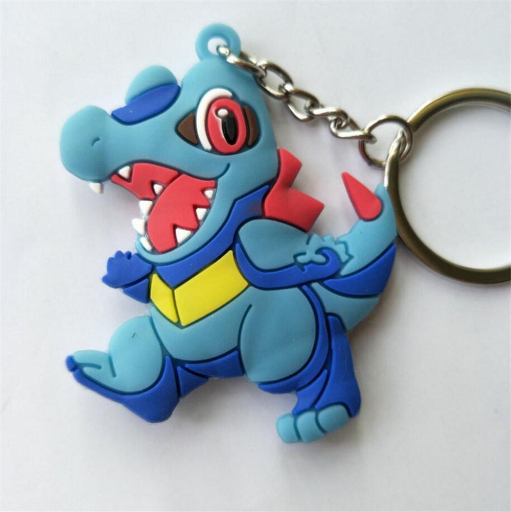 Cartoon Plastic Metal Rubber Keychains