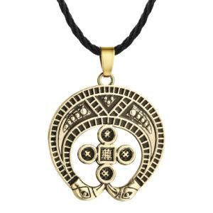 Style for Men Slavic Amulet Pendant Necklace Popular Accessories in Northern Europe