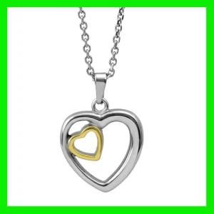 2012 Double Heart Pendant Jewelry (TPSP1043)