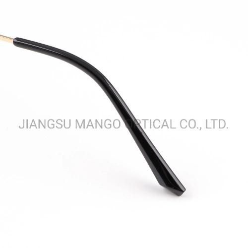 Rimless Flower Wave Lens Edge Special Sunglasses