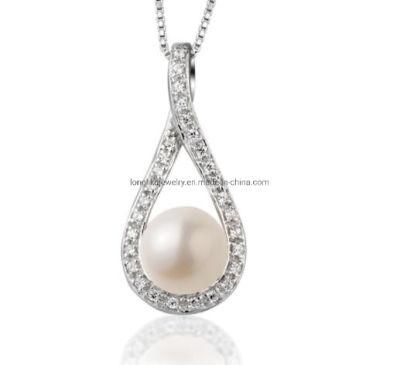Fresh Water Pearl Pendant in 925 Sterling Silver Jewelry
