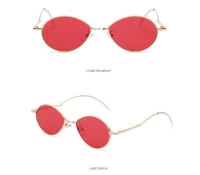 2019 Stylish Tiny Metal Sunglasses for Low MOQ and Ready Made